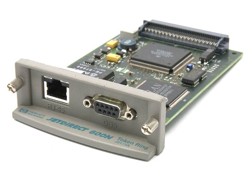 HP Jetdirect 600n 10Base-T Print Server for Token Ring (J3112A) Refurbished - Hewlett-Packard (ou HP en abrégé) refurbished available on PCLiquidations