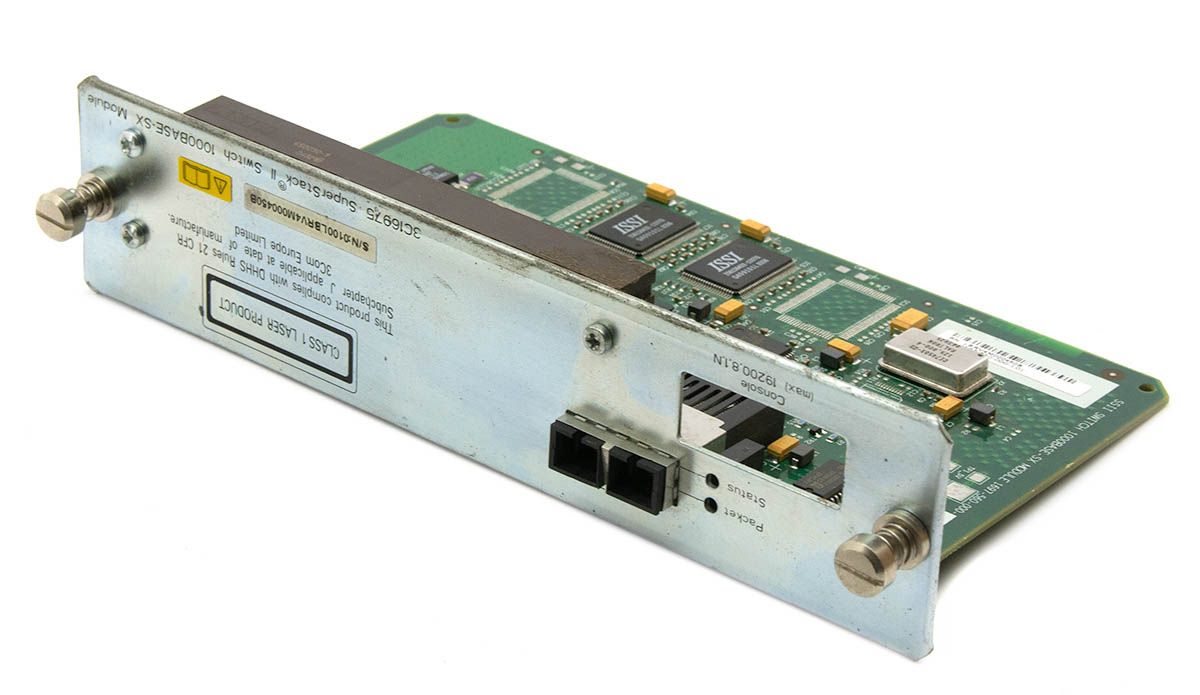 3Com 3C16973 1697-560-000 SSII Switch 1000base-sx Module Refurbished -  refurbished available on PCLiquidations
