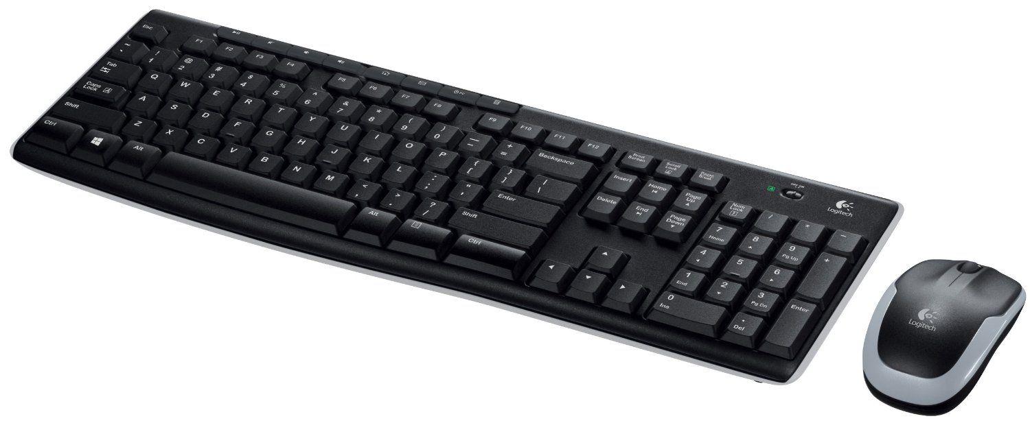 Logitech MK270 Wireless Desktop Keyboard and Mouse Refurbished - Logitech refurbished available on PCLiquidations