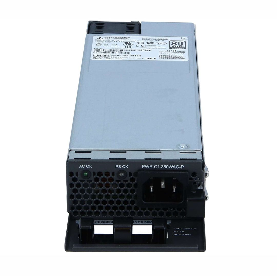 Cisco 80PLUS Platinum 350W Power Supply for Catalyst 9300 / 9300L Refurbished - Cisco Systems Inc. refurbished available on PCLiquidations