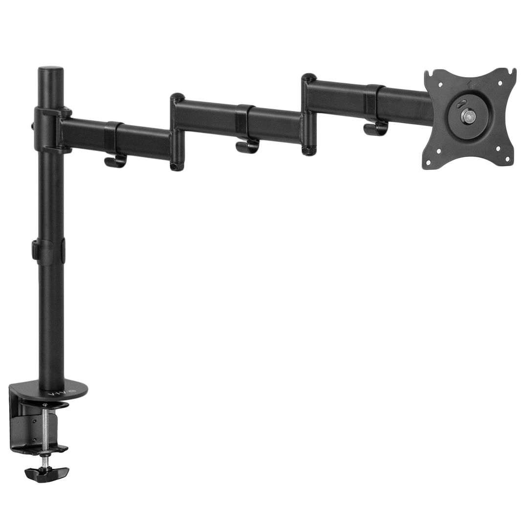 VIVO Single Monitor Desk Mount with Extra Long Arm Refurbished -  refurbished available on PCLiquidations
