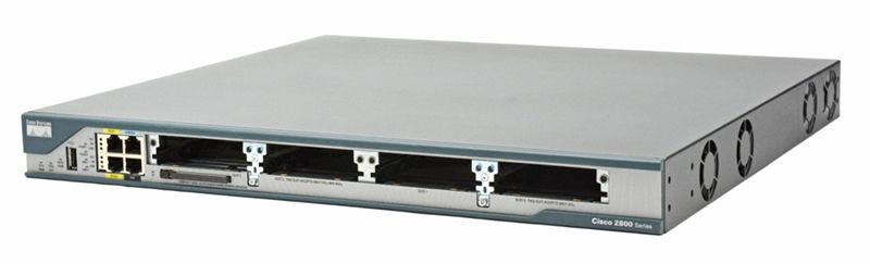 Cisco 2801 2-Port  RJ-45 10/100 Rackmount Integrated Services Router Refurbished - Cisco Systems Inc. refurbished available on PCLiquidations