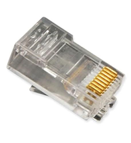 ICC ICMP8P8SRD Plug 8P8C Oval Entry Solid 100PK Refurbished -  refurbished available on PCLiquidations