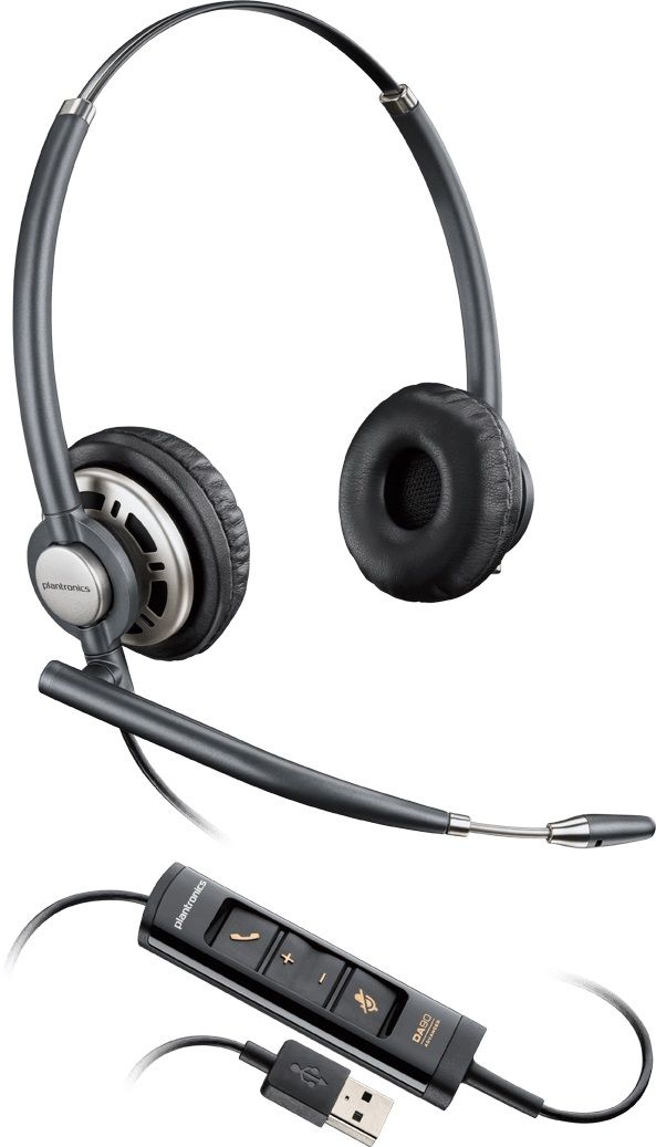 Poly Encorepro HW725 USB-A Stereo Headset Refurbished - N/A (Il existe plusieurs marques avec le nom "Poly", il refurbished available on PCLiquidations