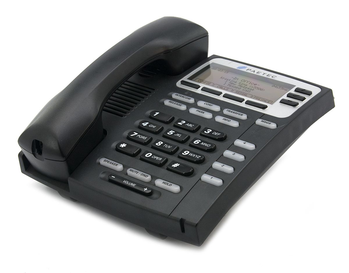 Allworx Paetec 9204P IP Display Speakerphone - Grade B Refurbished -  refurbished available on PCLiquidations