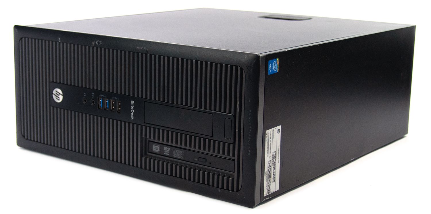 Buy HP EliteDesk 800 G1 Tower Computer i5-4570 - No OS - Grade B Refurbished - $141.99 HP EliteDesk 800 G1 Tower Computer i5-4570 - No OS - Grade B Refurbished - Hewlett-Packard (ou HP en abrégé) refurbished available on PCLiquidations