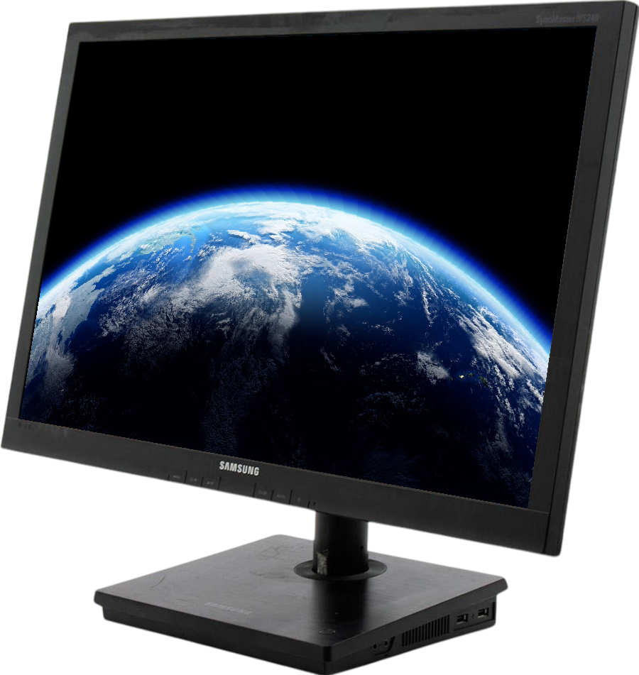 Samsung NS240 24"" LED LCD Monitor - Grade B Refurbished - Samsung refurbished available on PCLiquidations