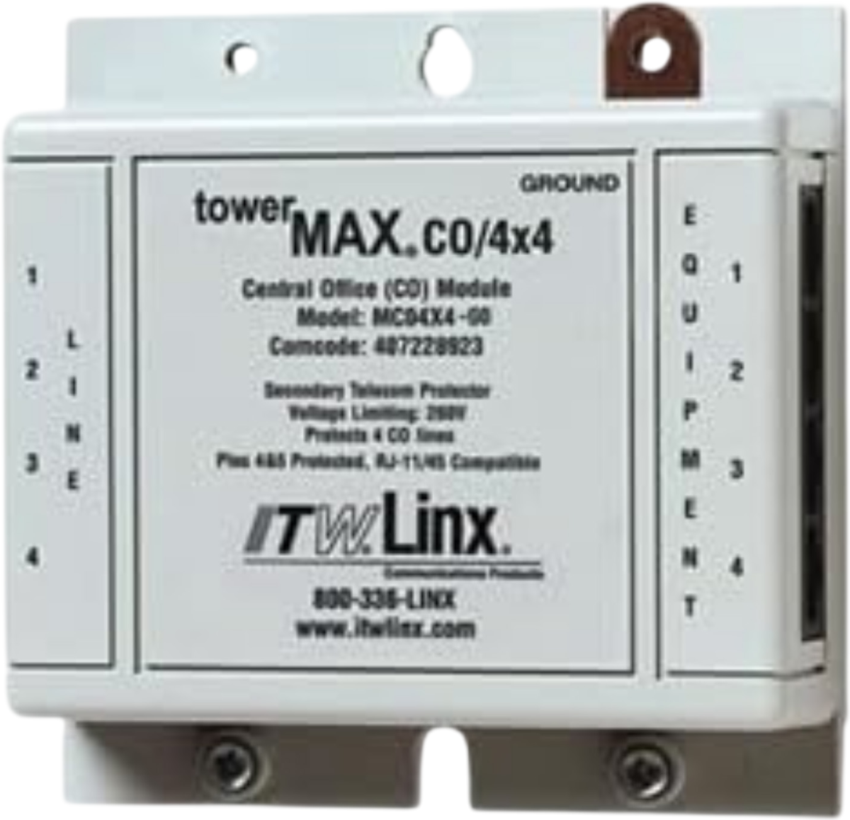 ITWLinx MCO4x4 Single Line Protection Module SurgeGate Refurbished -  refurbished available on PCLiquidations