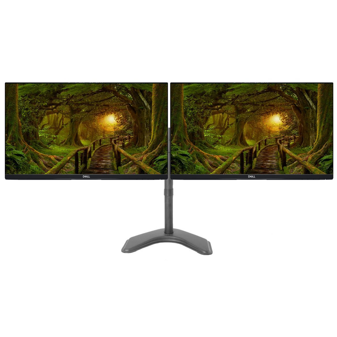 Dell 2009Wt 20"" Dual Monitor Setup - Grade B Refurbished - Dell refurbished available on PCLiquidations