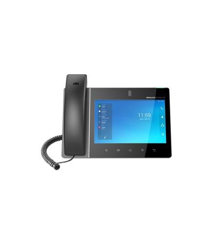 Grandstream GXV3480 16-Line Black Android Touchscreen Gigabit IP Video Phone Refurbished - Grandstream refurbished available on PCLiquidations
