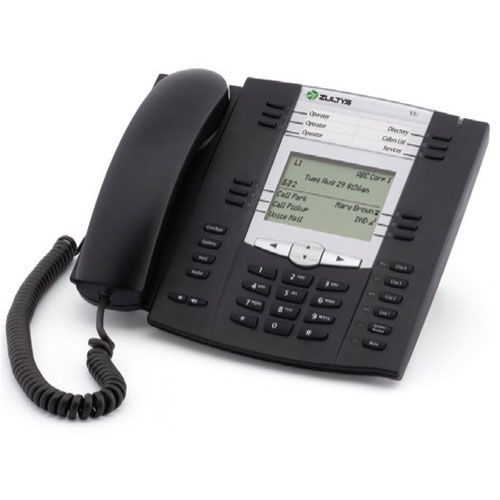 Zultys ZIP 55G Gigabit IP Phone - Grade A Refurbished -  refurbished available on PCLiquidations