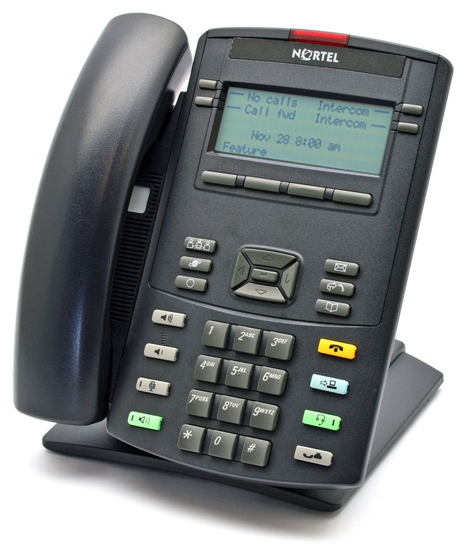 Nortel IP 1220 Display Phone with Icon Keys (NTYS19BA70E6) Refurbished -  refurbished available on PCLiquidations