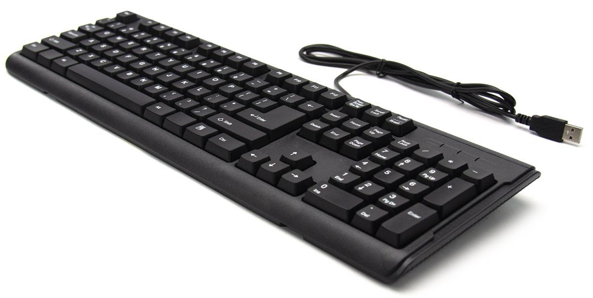 iMicro KB-US9813 Basic 104Key USB English Keyboard Refurbished - N/A (Note: There is no well-known brand called "i refurbished available on PCLiquidations