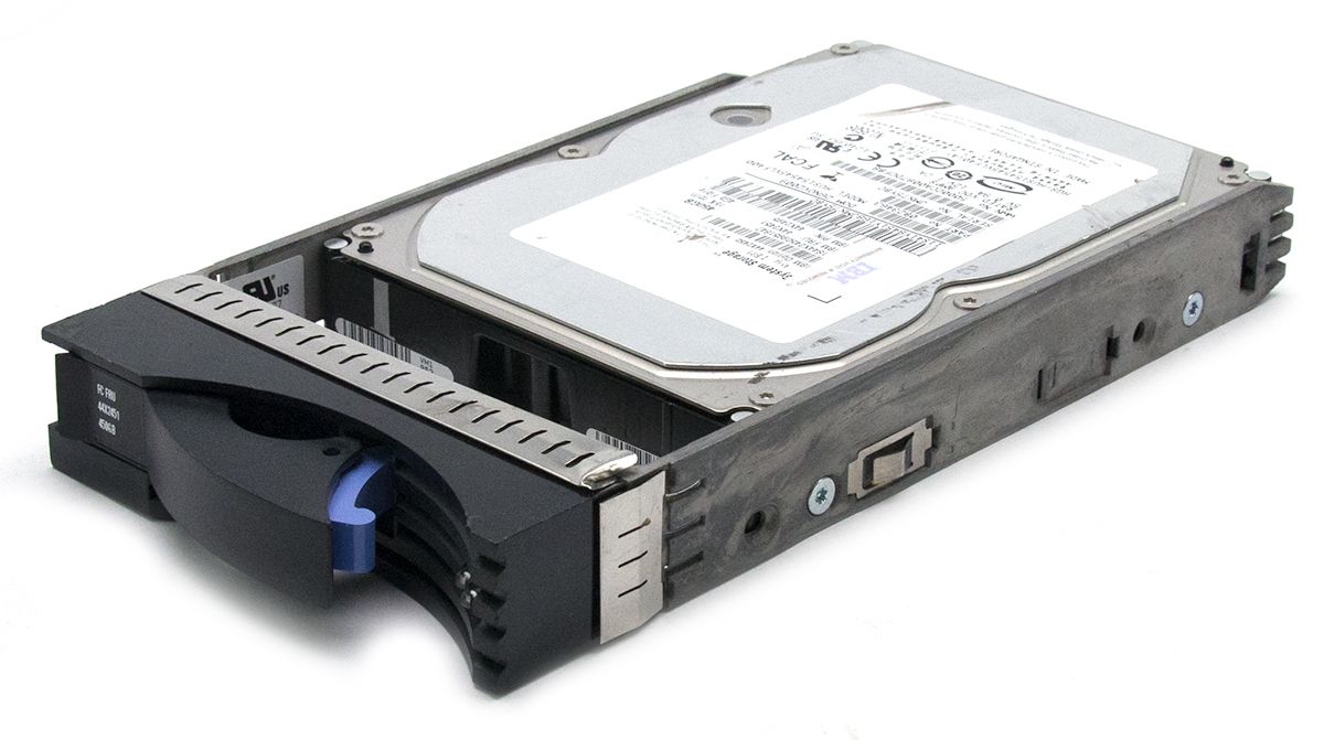IBM 450GB 15000RPM 3.5"" 4GBPS Fibre Channel E-DDM Hard Disk Drive HDD (44X2451) Refurbished -  refurbished available on PCLiquidations