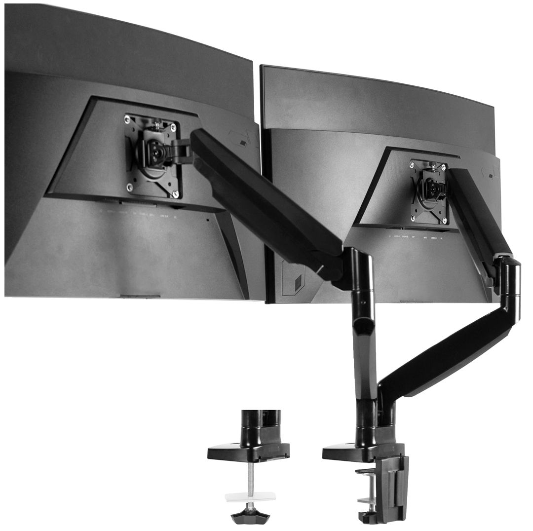 VIVO Pneumatic Arm Dual Ultrawide Monitor Desk Mount Refurbished -  refurbished available on PCLiquidations
