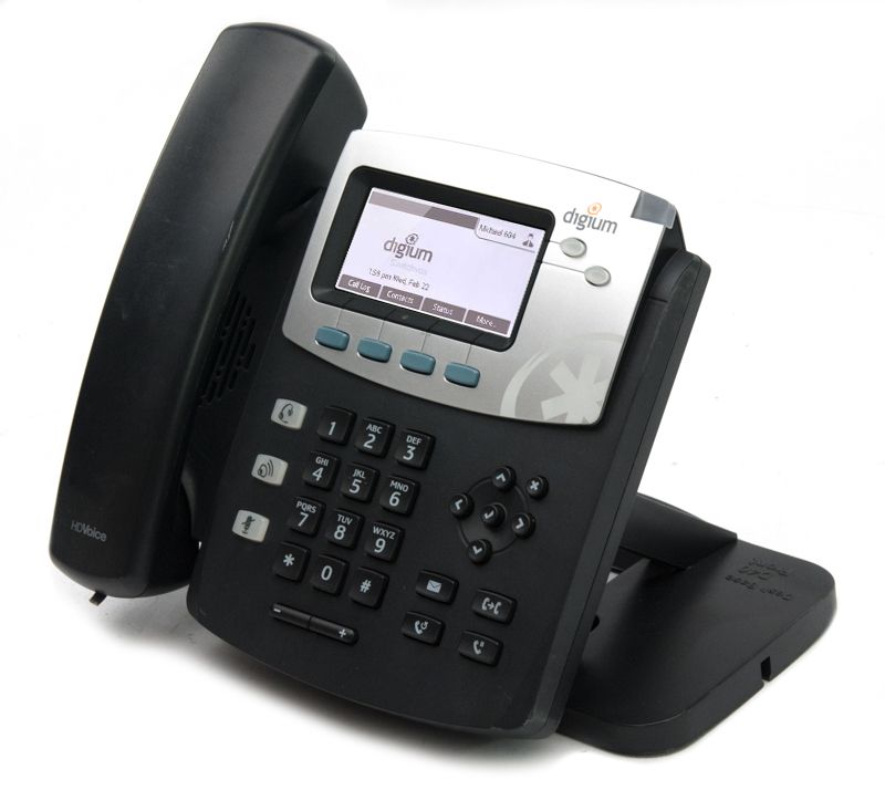 Digium D45 Black IP Phone - Grade A Refurbished -  refurbished available on PCLiquidations