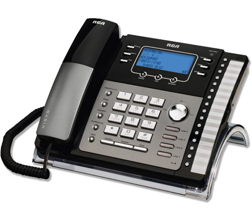 RCA 4 Line 25423RE1 Speakerphone w/ Intercom - Grade B Refurbished - RCA refurbished available on PCLiquidations