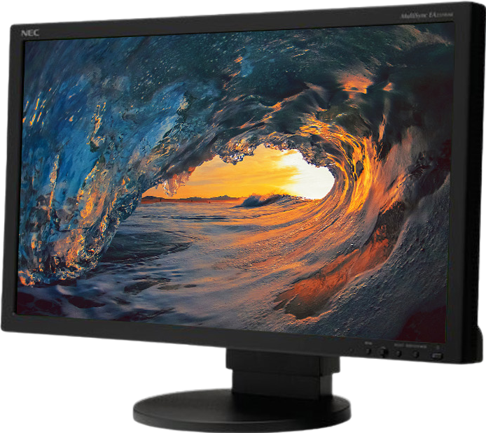 NEC EA232WMI-BK Black 23"" IPS LCD Monitor - Grade B Refurbished - NEC (Nippon Electric Company) refurbished available on PCLiquidations