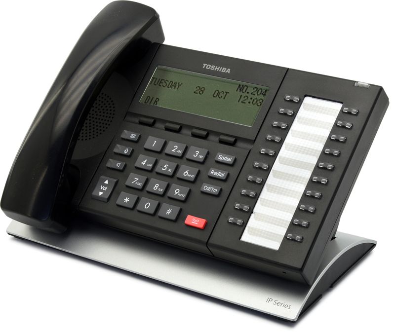Toshiba Strata IP5132-SD 20-Button Backlit Display Gigabit IP Speakerphone Refurbished - Toshiba refurbished available on PCLiquidations