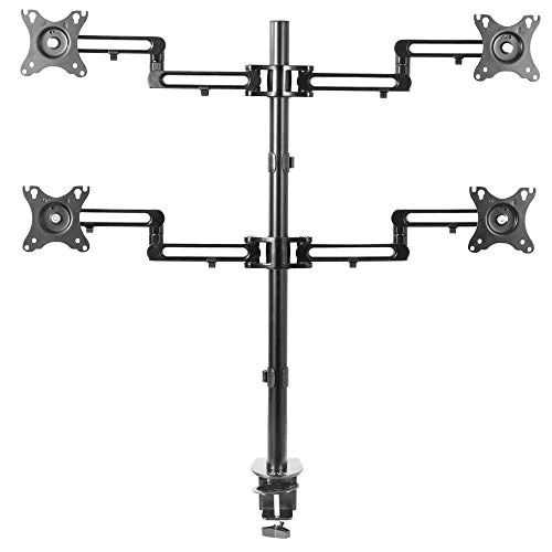 VIVO Quad Monitor Desk Mount Refurbished -  refurbished available on PCLiquidations