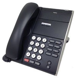 NEC DT710 Univerge ITL-2E-1 2 Button Non Display IP Phone Black (690000) Refurbished - NEC (Nippon Electric Company) refurbished available on PCLiquidations