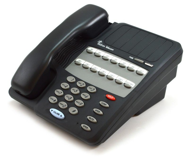 Tadiran Emerald Ice 14 Button Standard Phone Charcoal (72420945800) Refurbished -  refurbished available on PCLiquidations