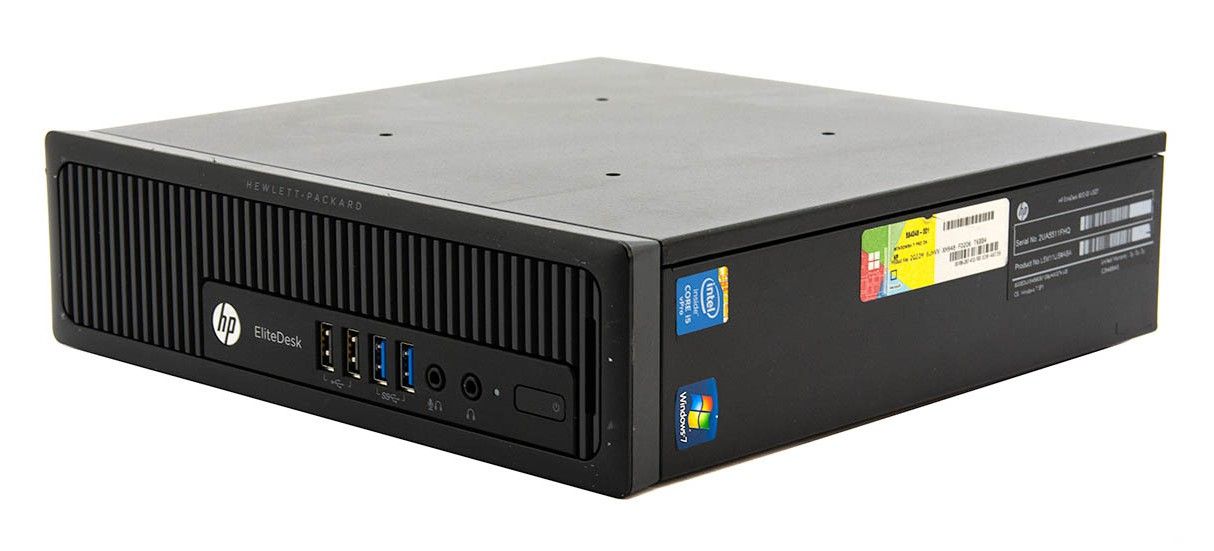 HP EliteDesk 800 G1 USDT Computer  i5-4590S -  No OS - Grade B Refurbished - Hewlett-Packard (ou HP en abrégé) refurbished available on PCLiquidations