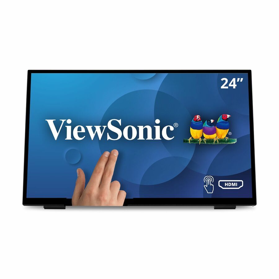 ViewSonic TD2465 24"" 1080p Touchscreen IPS LCD Monitor Refurbished - ViewSonic refurbished available on PCLiquidations