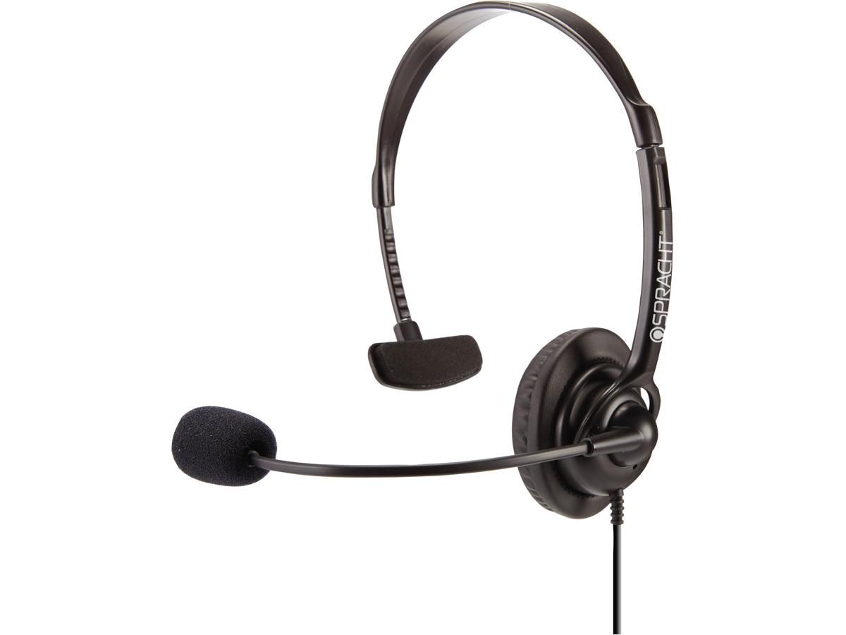 Spracht ZuM ZUM350M Universal Monaural Headset - 3.5/2.5MM Refurbished - N/A refurbished available on PCLiquidations