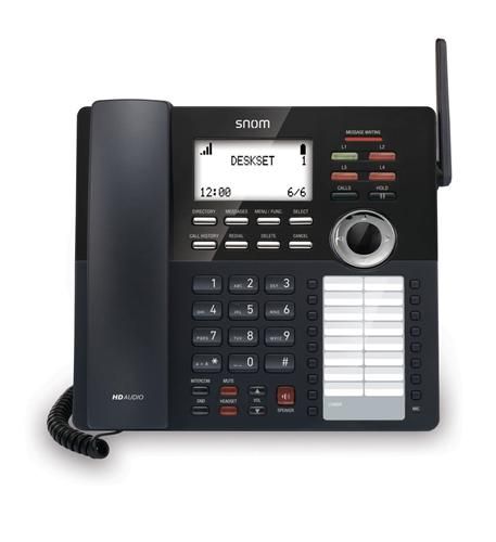 Snom SIP DECT 4-Line SIP Desk Phone Refurbished -  refurbished available on PCLiquidations