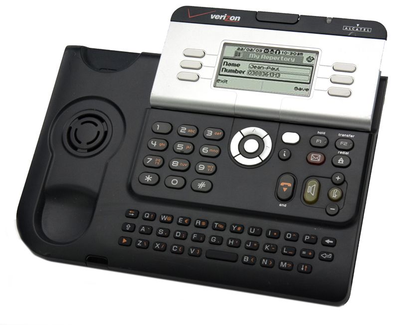 Alcatel 4029 Black Digital Display Speakerpahone W/ Text Pad - Grade A Refurbished - Alcatel refurbished available on PCLiquidations
