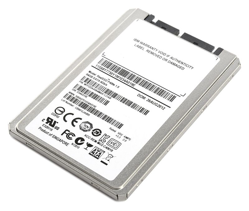 Micron RealSSD P400e 1.8 / IBM 64GB 1.8"" uSATA Solid State Drive SSD  MTFDDAA064MAR-1J1AB Refurbished -  refurbished available on PCLiquidations
