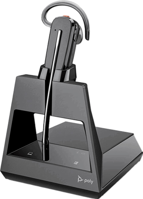 Plantronics Poly Voyager 4245 CD Office Convertible Bluetooth Headset - Grade A Refurbished - Plantronics refurbished available on PCLiquidations