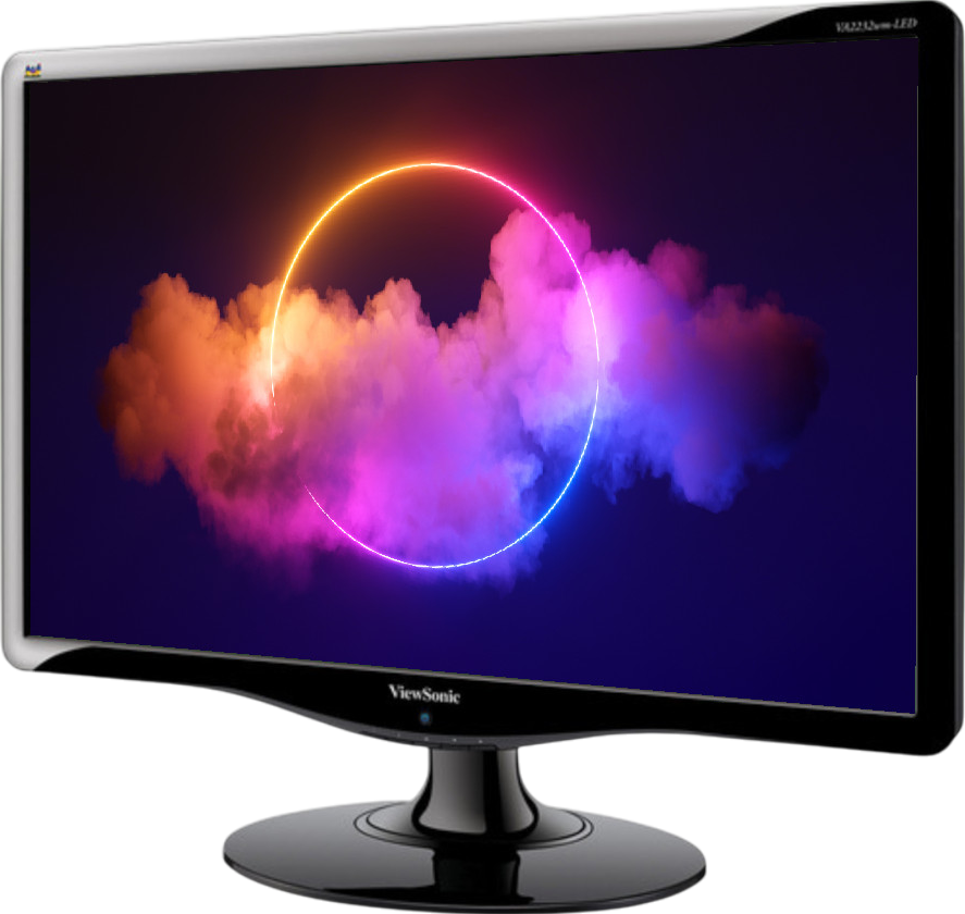 ViewSonic VA2232wm 22"" Widescreen Black LCD Monitor - Grade B Refurbished - ViewSonic refurbished available on PCLiquidations