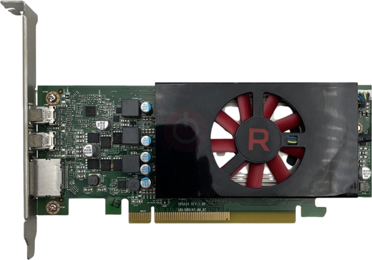 AMD Radeon RX 640 4GB GDDR5 - Low Profile - 06044M - Refurbished Refurbished - AMD refurbished available on PCLiquidations