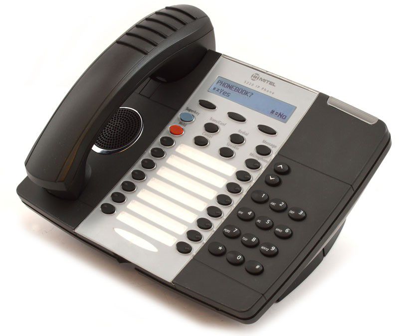 Mitel 5220 Dual Mode Backlit Display IP Phone (50003791) - Grade B Refurbished - Mitel refurbished available on PCLiquidations
