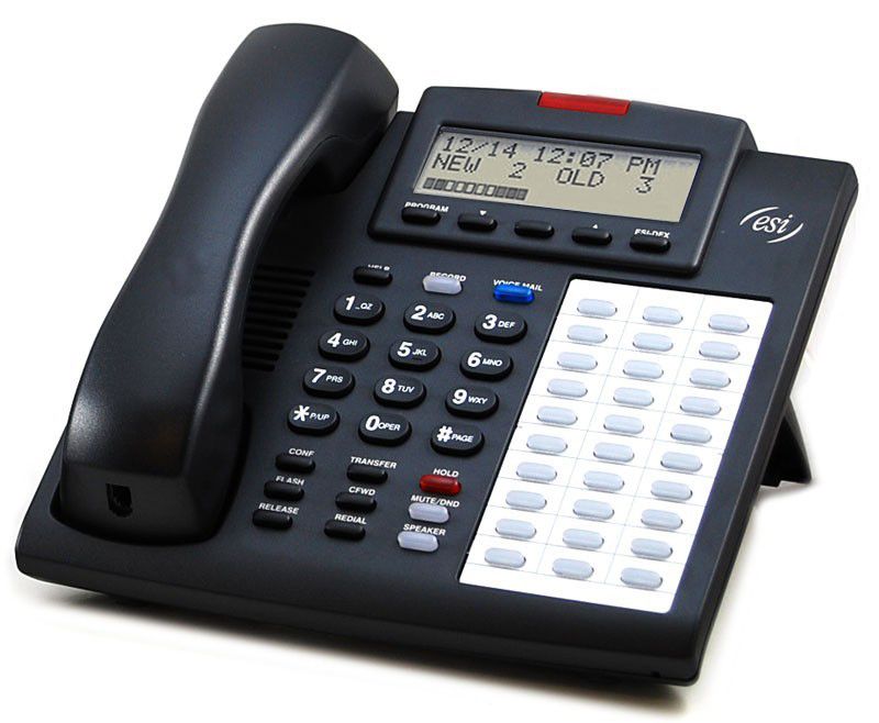 ESI Communications 48 Key DFP Charcoal Display Speakerphone - Grade B Refurbished -  refurbished available on PCLiquidations