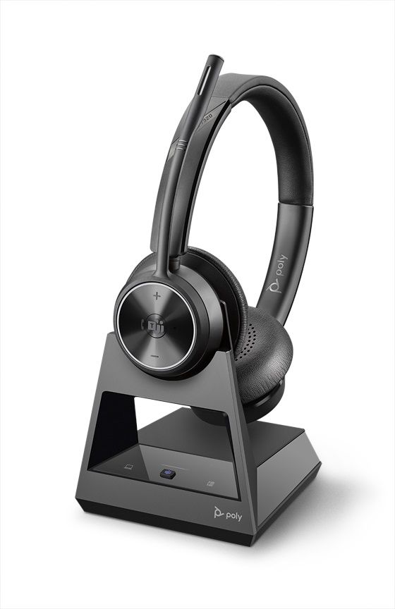 Poly Savi 7320-M Office DECT Wireless Stereo Headset - Microsoft Teams Refurbished - N/A (Il existe plusieurs marques avec le nom "Poly", il refurbished available on PCLiquidations