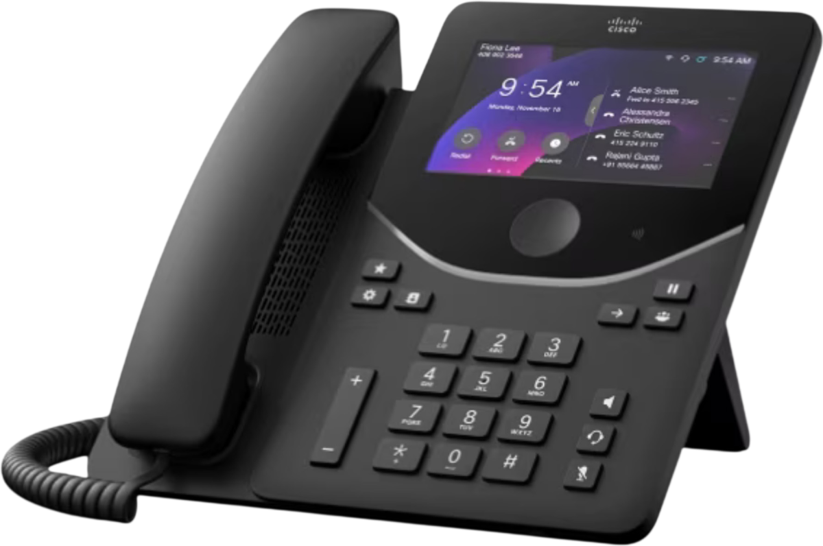 Cisco 9871 Color Touch LCD IP Phone - Carbon Black - Grade A Refurbished - Cisco Systems Inc. refurbished available on PCLiquidations