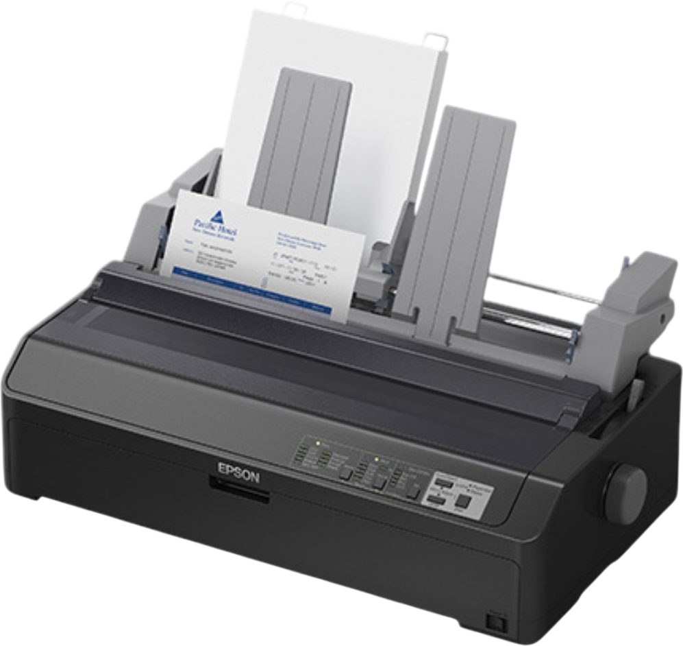 Epson LQ-2090II USB Parallel 24-pin Dot Matrix Monochrome Printer Refurbished - Epson refurbished available on PCLiquidations