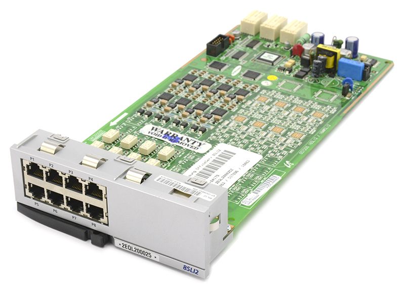 Samsung OfficeServ 8SLI2 8-Port Single Line Interface (KP-OSDB8S2/XAR) Refurbished - Samsung refurbished available on PCLiquidations
