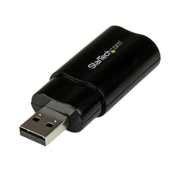 Buy StarTech USB ICUSBAUDIOB Stereo Audio Adapter External Sound Card Refurbished - $24.99 StarTech USB ICUSBAUDIOB Stereo Audio Adapter External Sound Card Refurbished - StarTech.com (standardized as per the brand's official website refurbished available on PCLiquidations