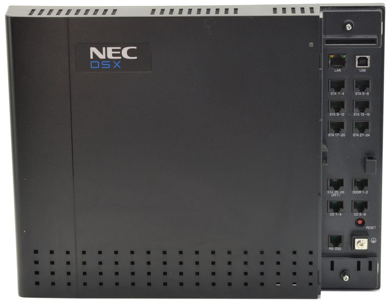 NEC DSX-40 Key Service Unit - Missing Side Cover Refurbished - NEC (Nippon Electric Company) refurbished available on PCLiquidations