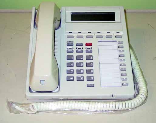 NEC Dterm Series II ETE-6D-2 White Display Phone Refurbished - NEC (Nippon Electric Company) refurbished available on PCLiquidations