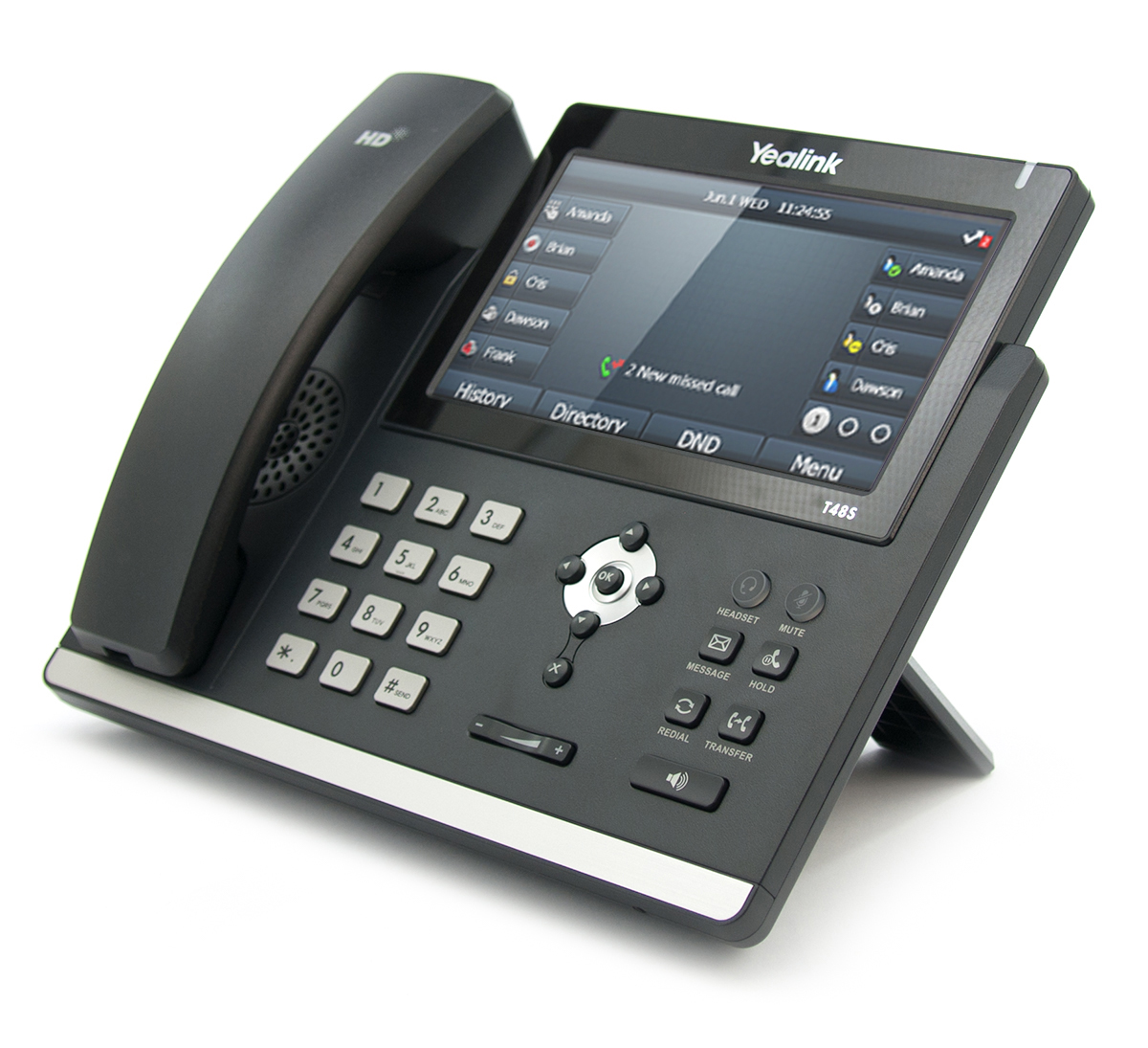 Yealink SIP-T48S 16-Line Touchscreen VoIP Display Speakerphone - Grade B Refurbished - Yealink refurbished available on PCLiquidations