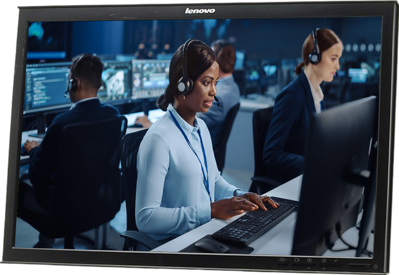 Lenovo D221 22"" Widescreen LCD Monitor - No Stand - Grade A Refurbished - Lenovo refurbished available on PCLiquidations