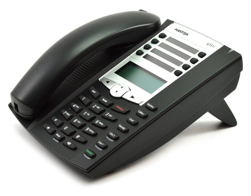 Aastra 6731i Black IP Display Speakerphone - Grade B Refurbished -  refurbished available on PCLiquidations