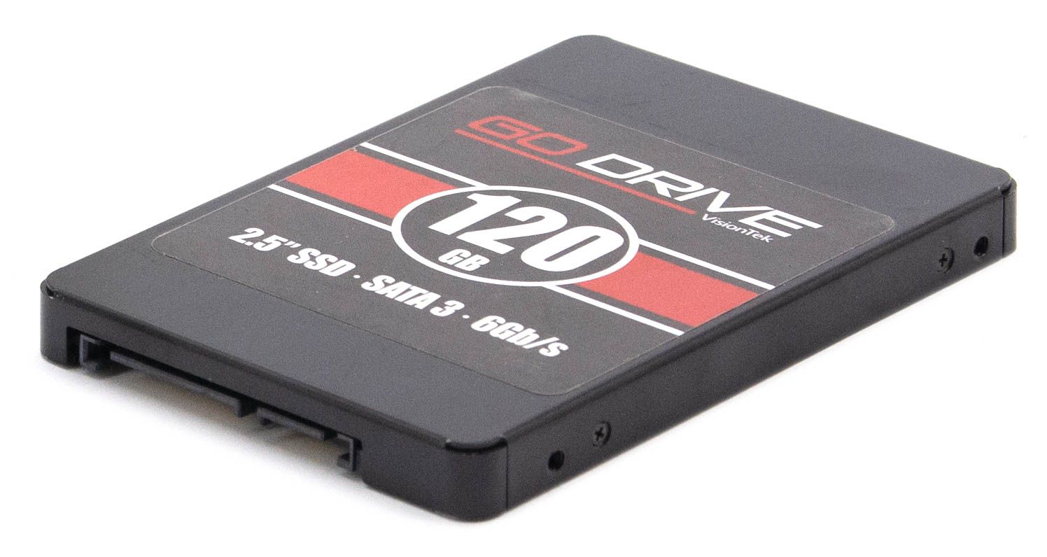VIsiontek Go Drive 120GB 2.5"" SATA 3 Solid State Drive SSD Refurbished -  refurbished available on PCLiquidations