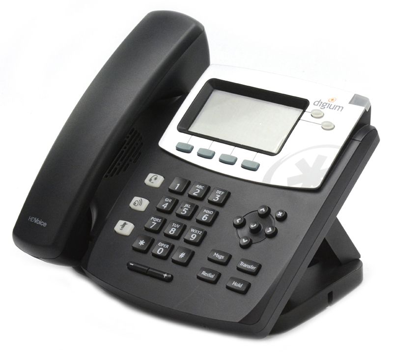 Digium D40 2-Line SIP with HD Voice Backlit Display Icon Keys (1TELD041LF) Refurbished -  refurbished available on PCLiquidations