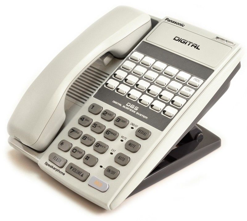 Panasonic DBS VB-44220A-G 22 Button Standard Phone Grey Refurbished - Panasonic refurbished available on PCLiquidations